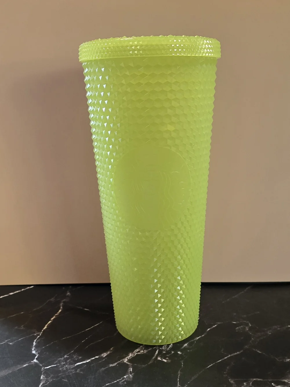 Starbucks Halloween 2022 Lemongrass Glow in the Dark Studded Venti Tumbler 24oz